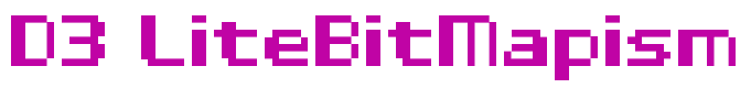 D3 LiteBitMapism Bold